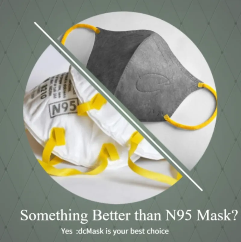 If N95 masks are too stuffy and tight to wear comfortably, what alternative masks can be chosen?