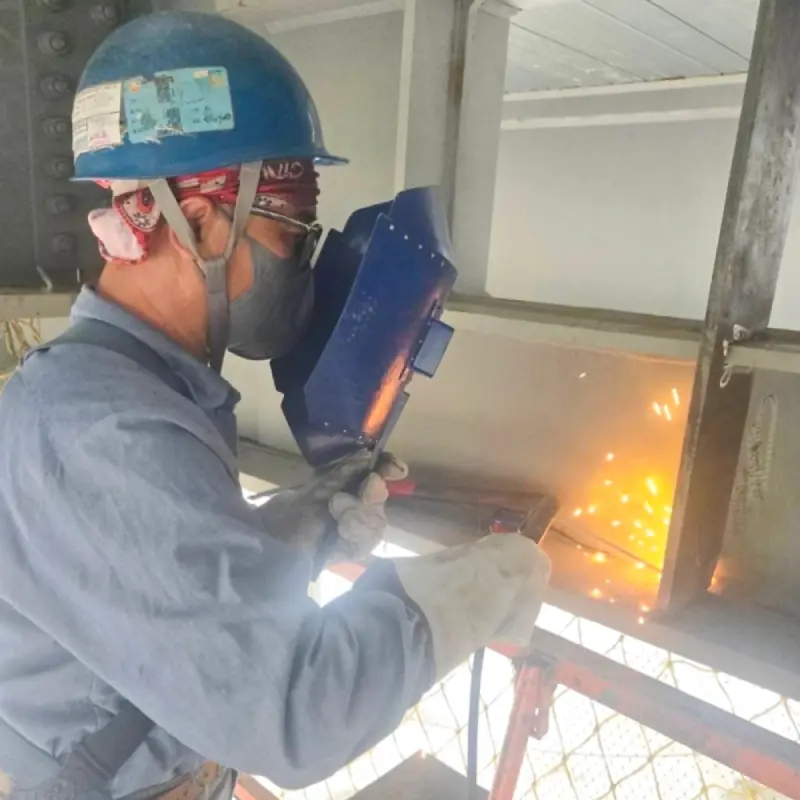 Welding sparks and fumes pose a serious threat, severely affecting our lung health.